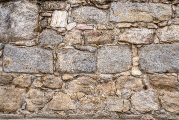 Rectangular Old Stone Wall Background