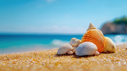 Unwind on Serene Sandy Beach Scenery Tropical Island Getaway Free Download