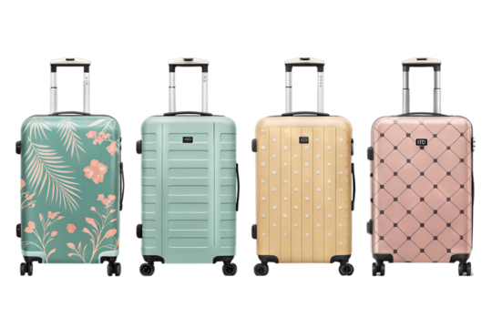 Stylish Printed Travel Suitcases for Your Next Adventure