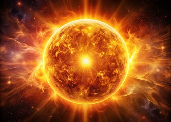 Close-Up Vintage Sun Photography Captures the Majestic Sun's Solar Flares