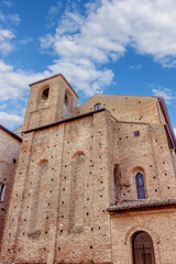 Castle of the Dukes of Urbino, Palazzo Ducale (Italian: Palazzo Ducale — Ducal Palace) within its walls the National Gallery of the Marche was opened