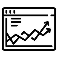 Business Chart Line Icon