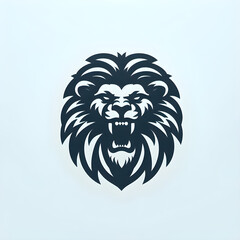 Obraz premium Savage Beauty: Abstract Lion Face