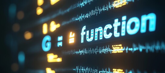 Obraz premium blue led display