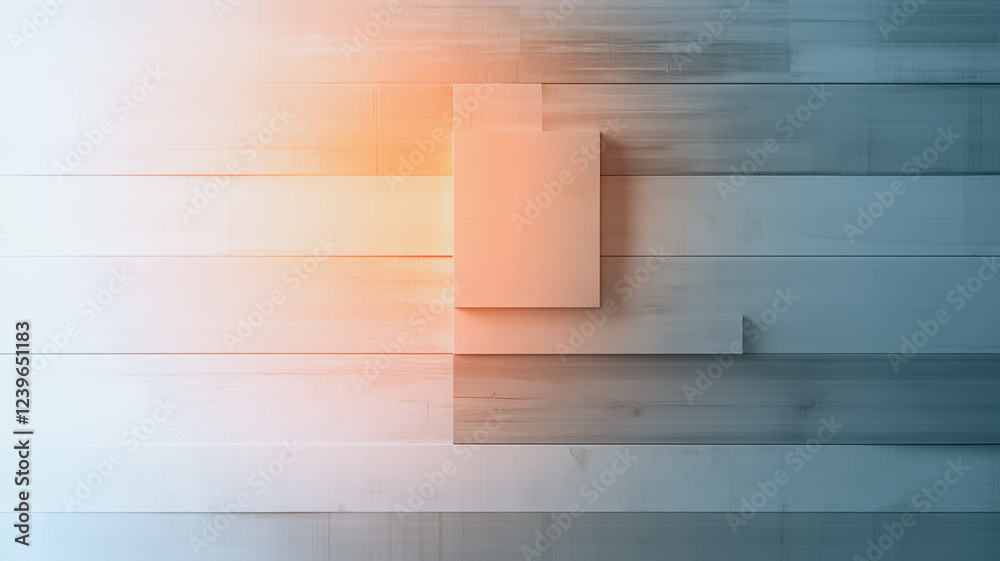 Poster abstract geometric background: a minimalist composition of overlapping rectangles creates a dynamic 