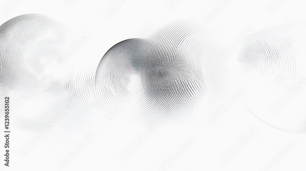 Poster elegant abstract background featuring circular patterns with smooth transitions