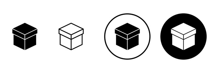 Box icon vector. box sign and symbol, parcel, package