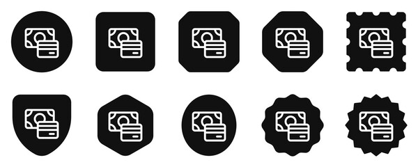 Editable payment method, card, cash, money vector icon. Part of a big icon set family. Perfect for web and app interfaces, presentations, infographics, etc