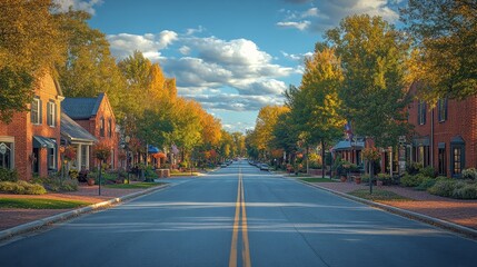 Historic Main Street in Downtown Setting