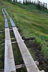 Climbing Mt. Aizu-Komagatake, Fukushima, Japan