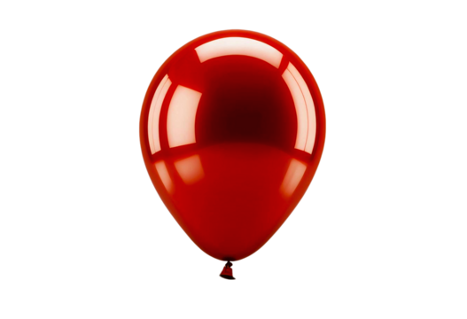 Red heart shaped balloons on a white background are suitable for Valentine's Day, celebrations, love themes, greeting cards, social media posts, and crafts.
