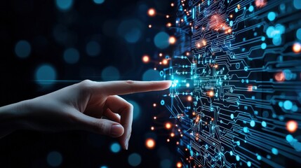 Warehouse automation driving efficiency in logistics.