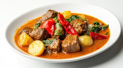 Spicy Beef Curry Studio Shot