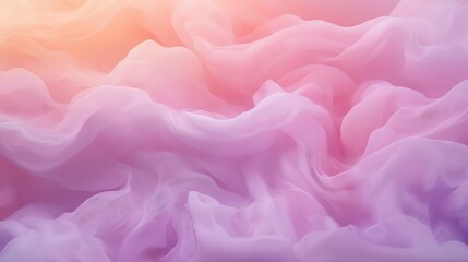 Obraz premium Pastel Pink and Purple Fabric Texture With Delicate Lace