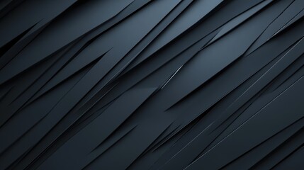 Obraz premium Abstract Dark Gray Angular Background with Silver Particles