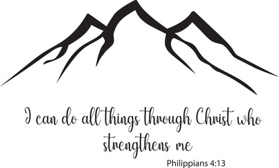 I can do all things vector