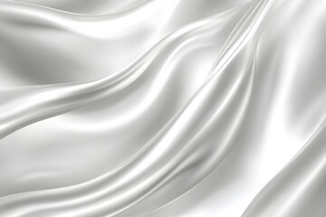 Draped Silver Fabric Texture