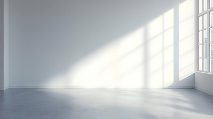 empty room with a window