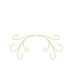 Wedding invitation decoration ornament design