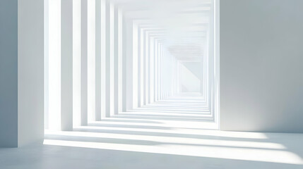 Obraz premium empty room with a window