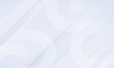 Abstract white background. Minimal geometric white light background abstract design. eps 10