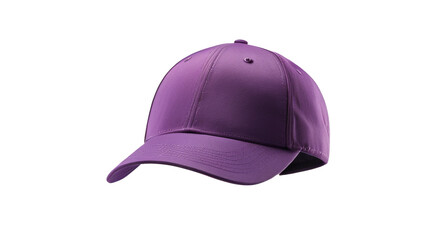 Fototapeta premium Purple Baseball Cap Stylish and Comfortable Headwear