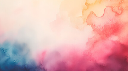 Obraz premium Empty white watercolor paper canvas texture background