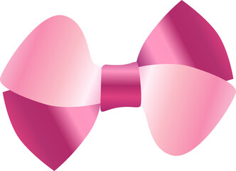 Pink Ribbon Bow Decorative