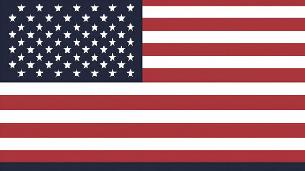 Naklejka premium american flag on a grunge background