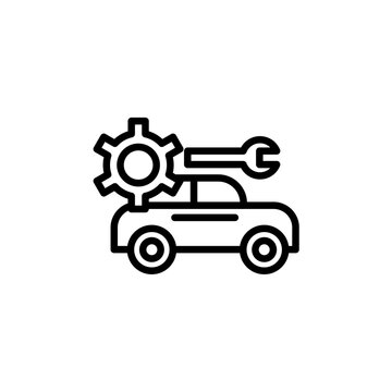 Car maintenance icon