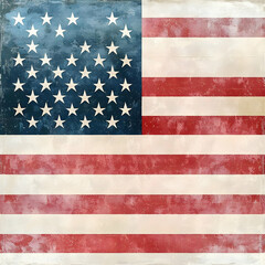 American flag background  celebration firework  on Happy independence day of USA America 4th July