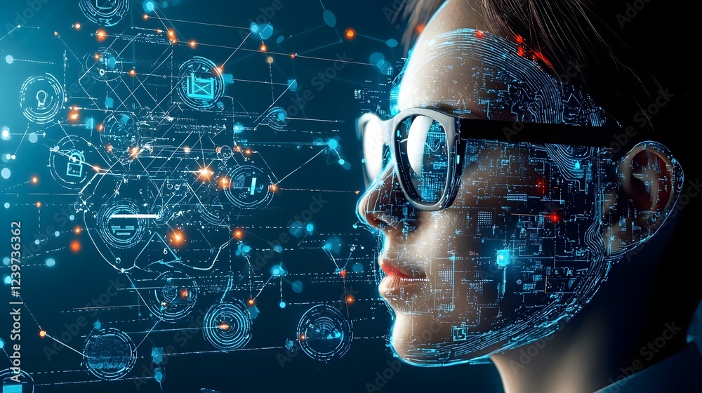 Poster Advanced digital document verification system equipped with robust cyber security features to streamline KYC and e KYC processes