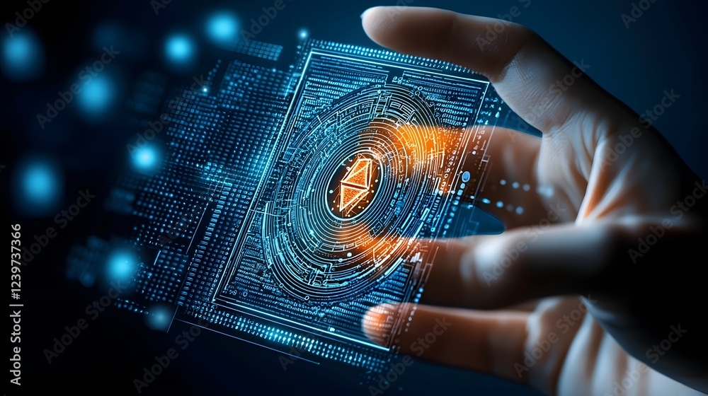 Poster Blockchain Based KYC Authentication System with Secure ID Processing Innovative Digital Identity Verification and Fraud Prevention for Financial Services
