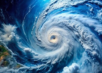 Hervart Hurricane Macro: Rain, wind, and debris close-up