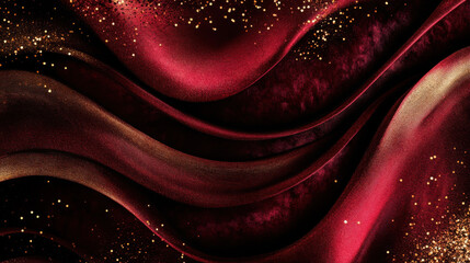 An artistic background with a radiant gold base