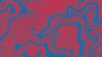Abstract Red and Blue Swirl Pattern Background