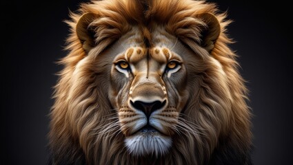Fototapeta premium portrait of a lion