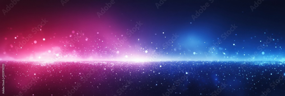 Aufkleber colorful cosmic background with stars and light effects creating a vibrant atmosphere for artistic p
