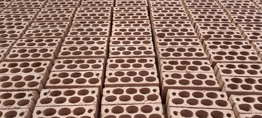 Abstract bricks background