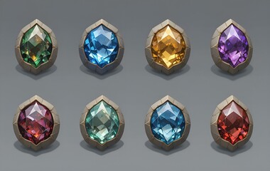 Fototapeta premium Jewelry gemstone background image, stone, texture, banner