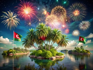 Maldives Independence Day: Surreal Tropical Paradise Celebration