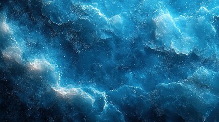 Fototapeta premium Abstract Blue Ocean Wave Texture Background