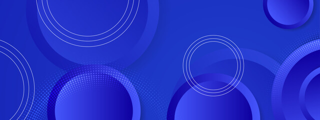 minimalist blue geometric background with geometric style for creative banner websites and ads