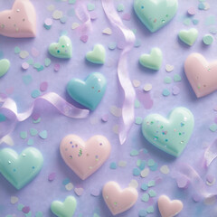 Fototapeta premium heart_bg