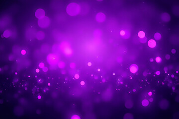 Purple glitter lights background. defocused.