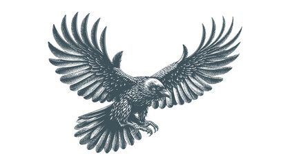 crow vector, raven vector