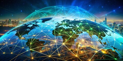 Resilient Scalable Enterprise Network: Double Exposure of Global Network and Strong Foundation