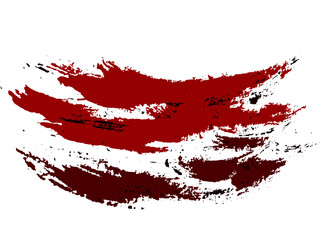 red lipstick texture with Transparent Background