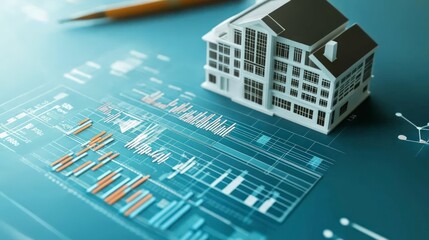 Real Estate Market Analysis  Building Model   Financial Charts
