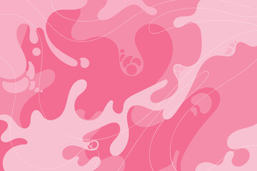 Abstract liquid pink background with smooth fluid shapes, soft gradients, and elegant curved lines.